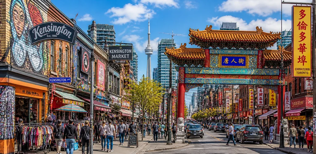 Lively Kensington To Chinatown Toronto