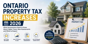 Why Ontario Property Taxes Are Climbing in 2026 — And What Homeowners Can Actually Do About It