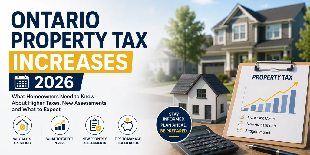 Ontario Property Tax Increases 2026