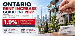 Your Landlord Can Raise Rent by Only 1.9% in 2027: What Ontario Tenants and Landlords Need to Know