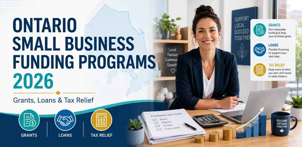 Ontario Small Business Funding Programs 2026